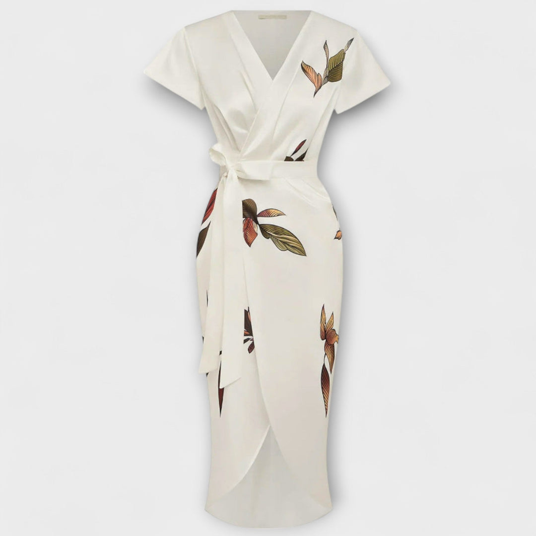 Satenaste zavinovací obleke