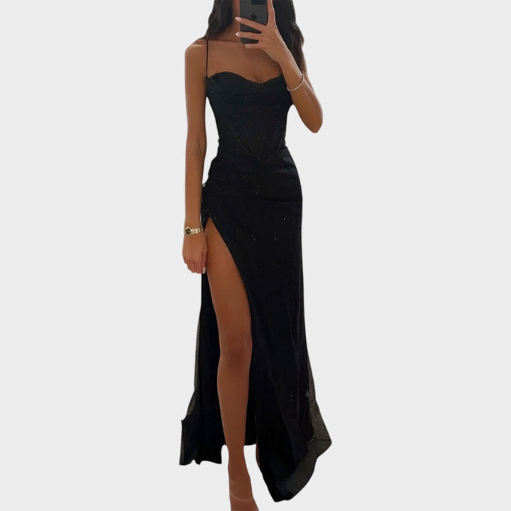 Nika - Elegantna Maxi Obleka