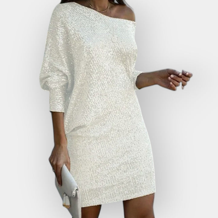 Lana - Večerna Obleka s Bleščicami