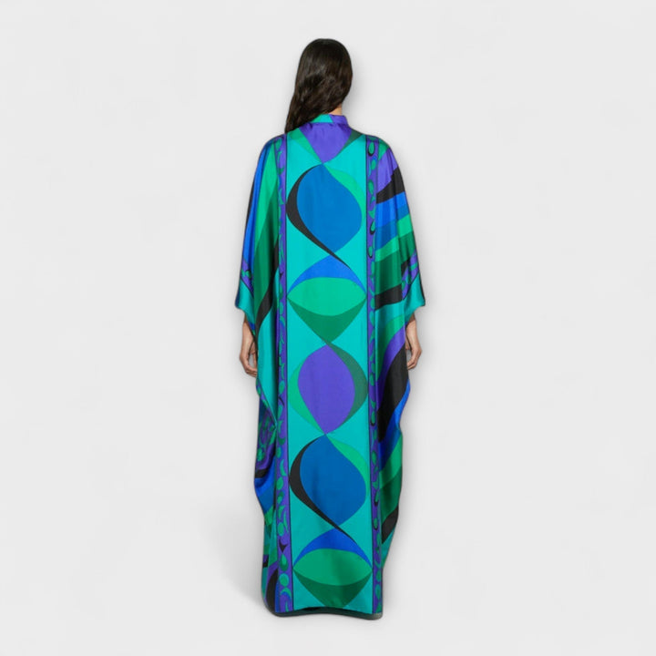 Harper - Vibrantni Psihadelčni Kaftan