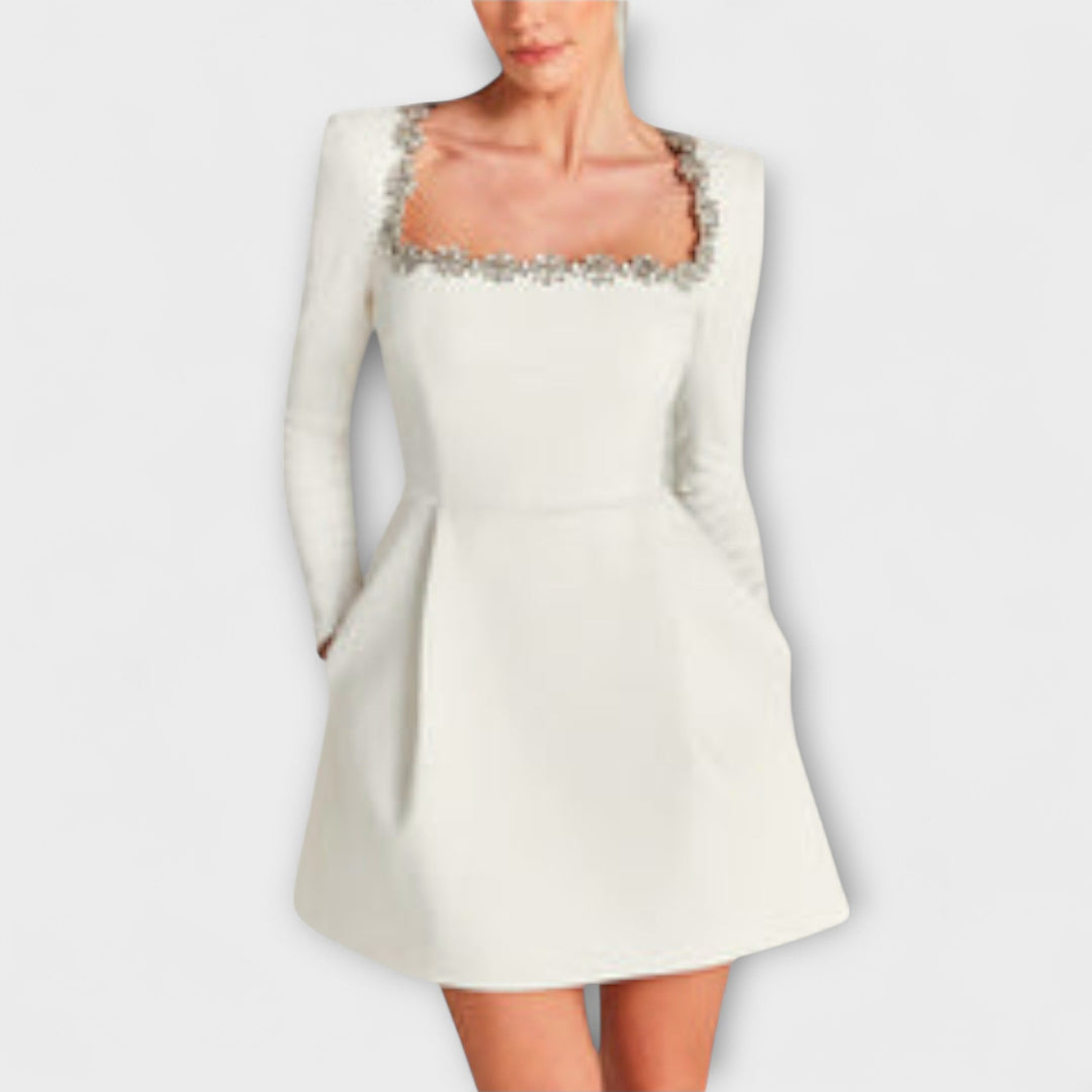 Wren - Sametne mini obleke z okraski