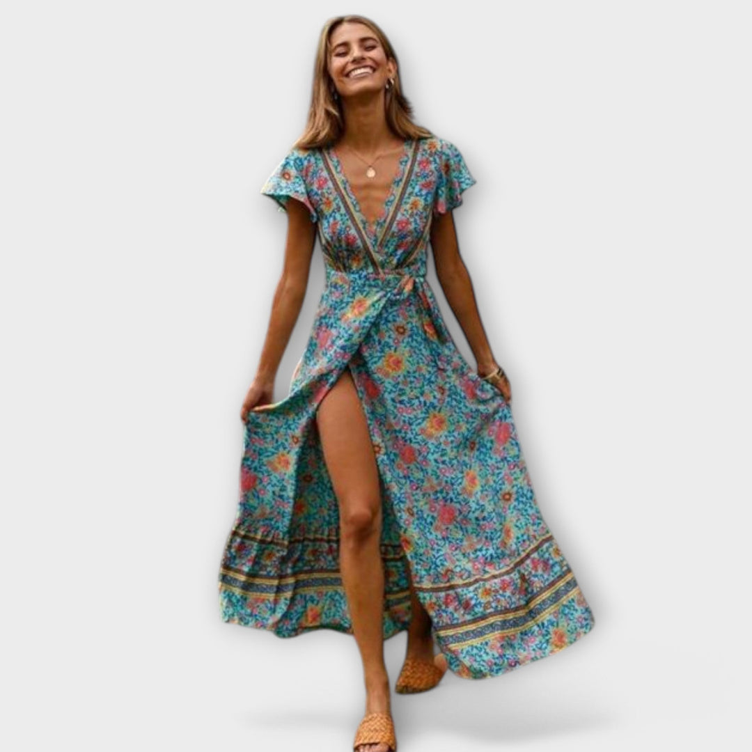 Shylin Boho Maxi Obleka