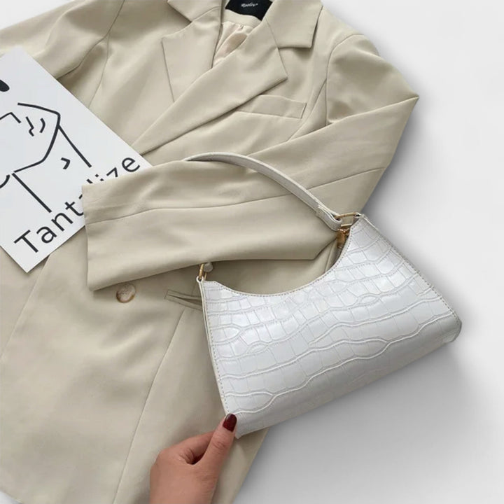 Cécile. - Sijajna usnjena torba