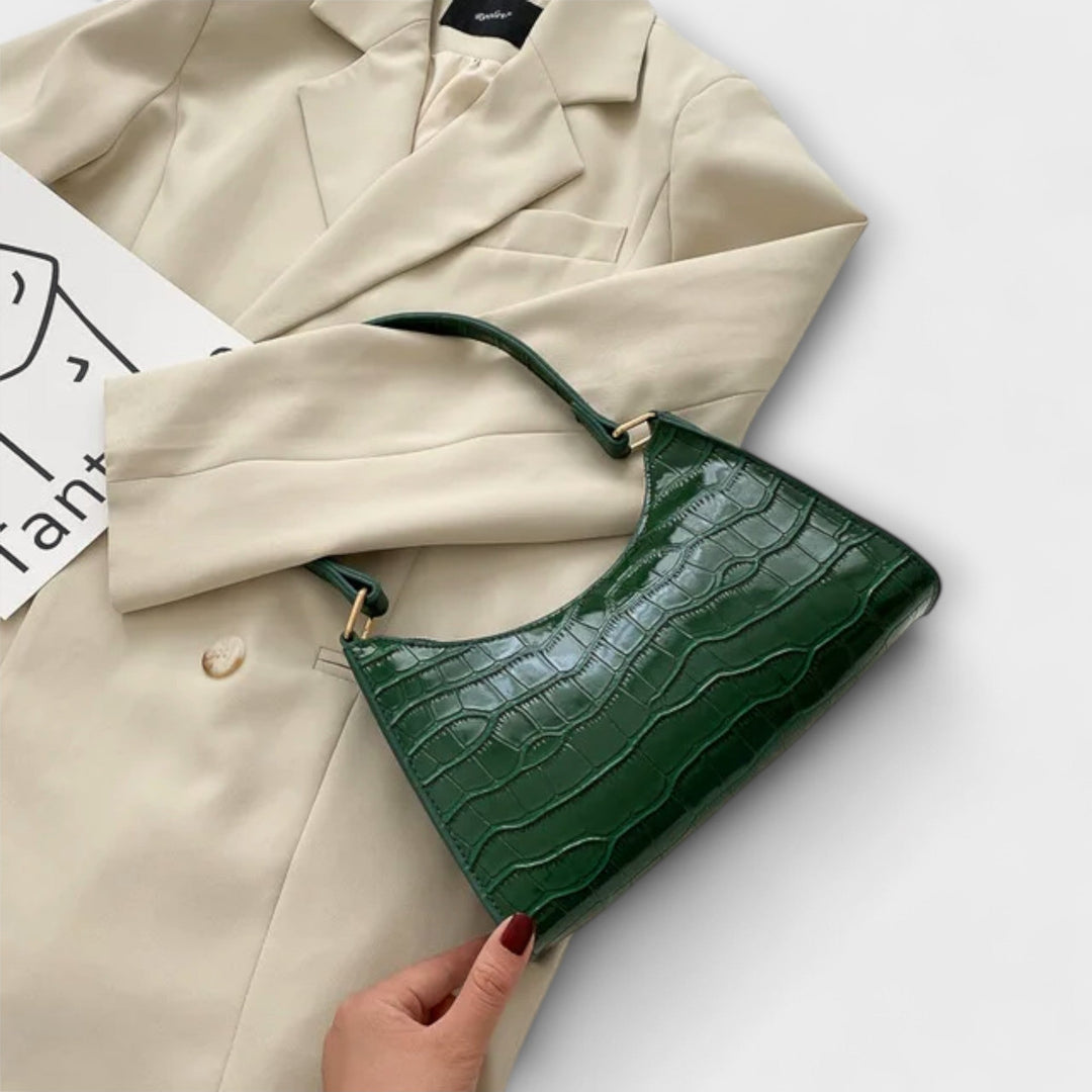 Cécile. - Sijajna usnjena torba