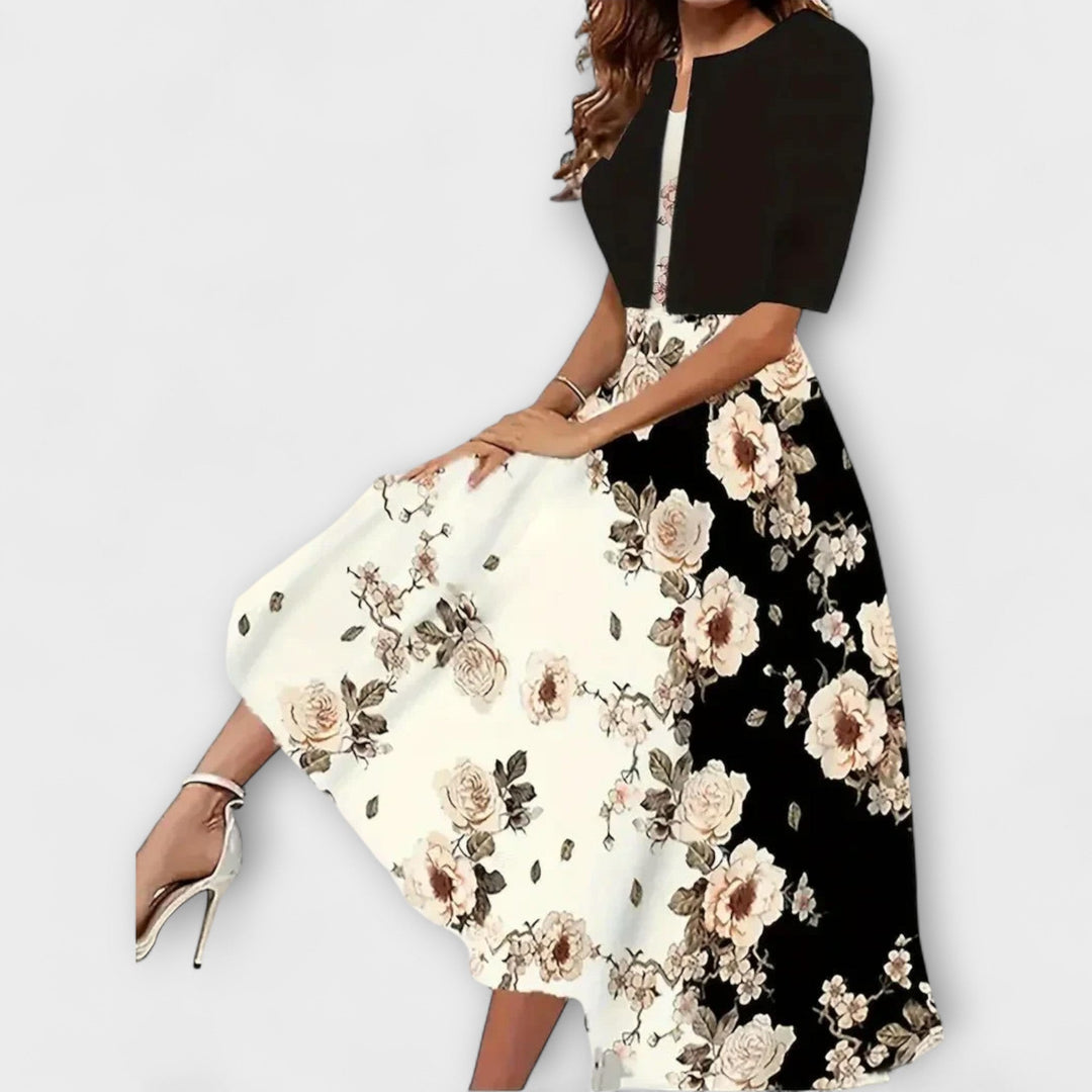 Ženske midi obleke s blazerjem