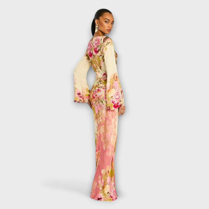 Kelly - Maxi obleka za vrtno zabavo