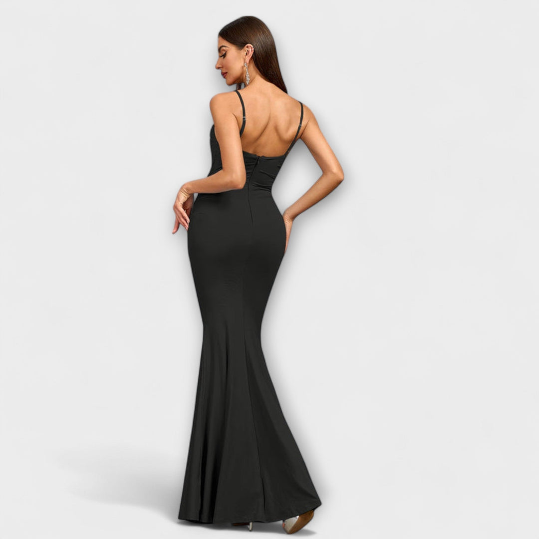 Callie - Elegantna Obleka s Volančki