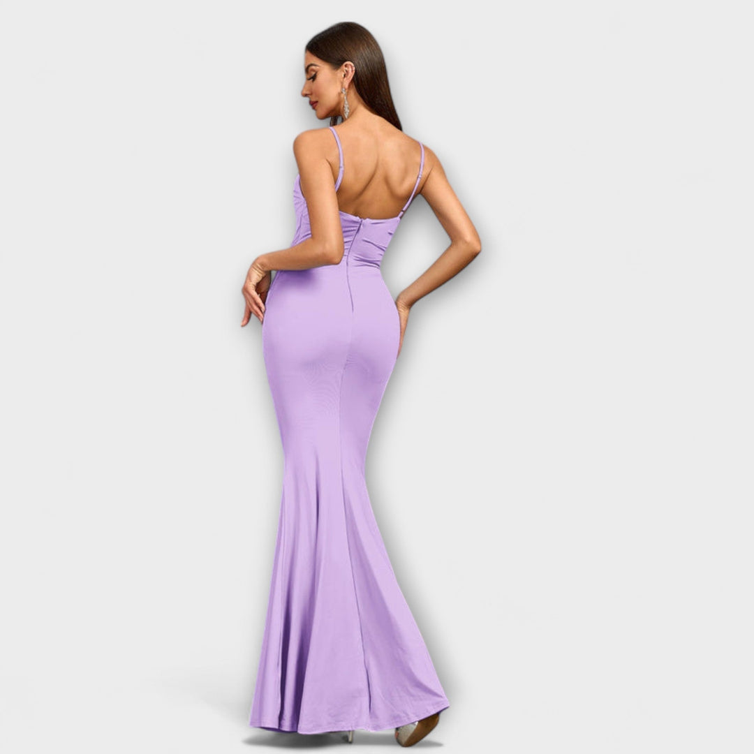 Callie - Elegantna Obleka s Volančki