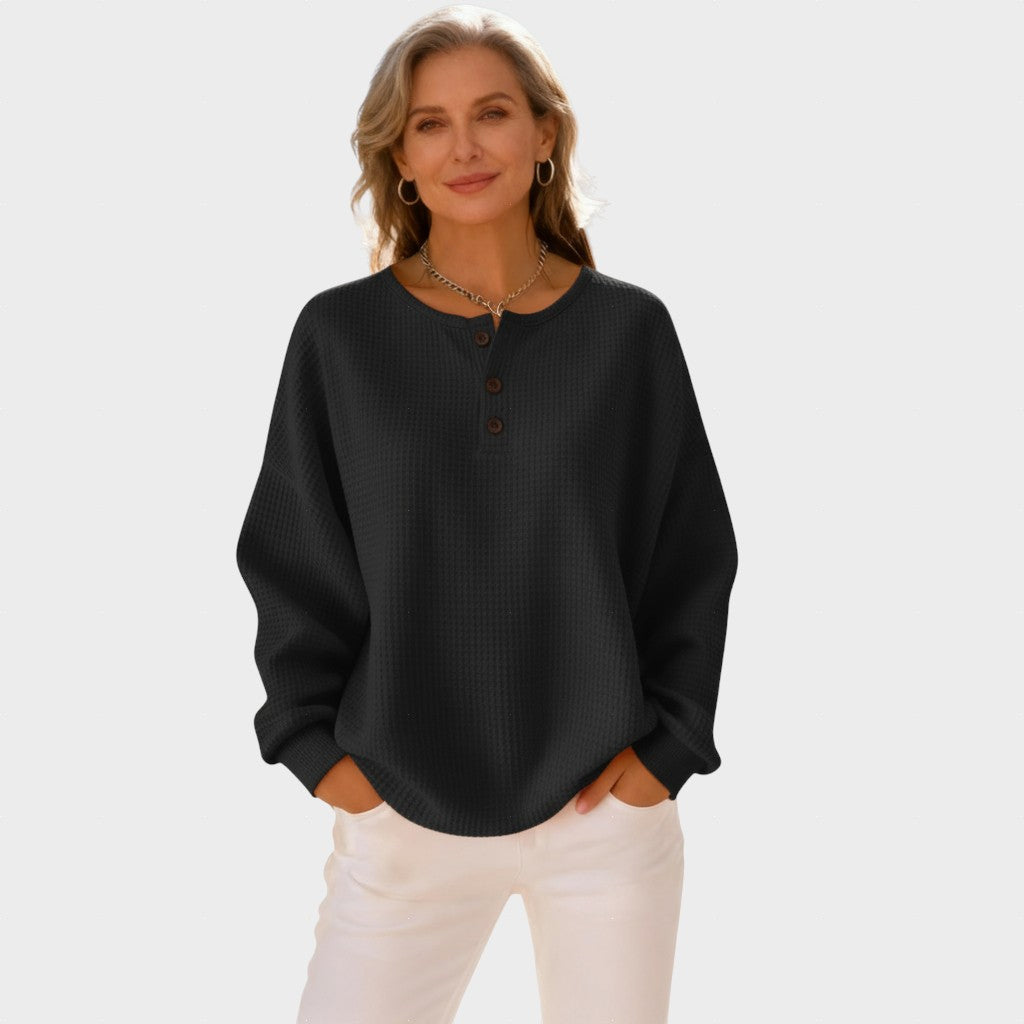 Mia - Udobna Henley Majica