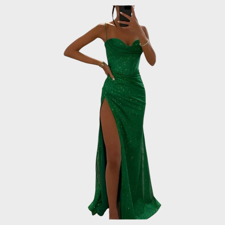 Nika - Elegantna Maxi Obleka