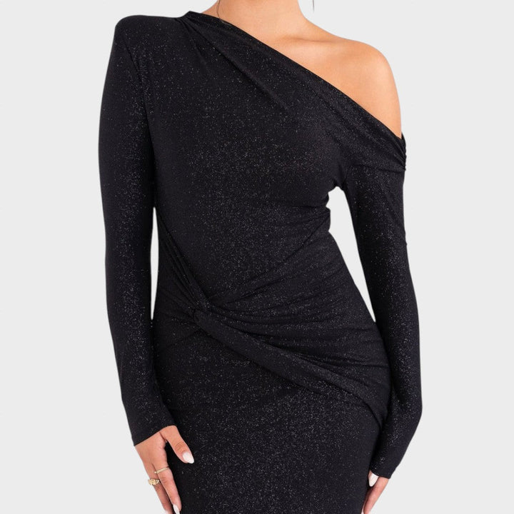 Vesna - Svetleča Maxi Obleka